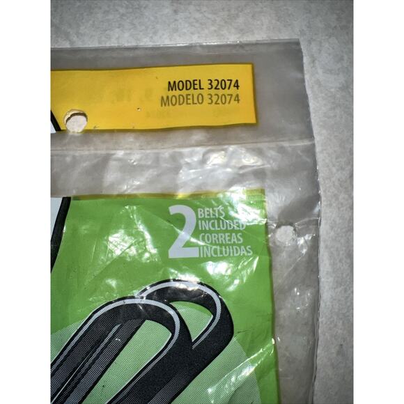 Style 7 9 10 12 14 32074 Replacement Belt for Bissell Vacuum 2 Pack New In Pack - Picture 4 of 7